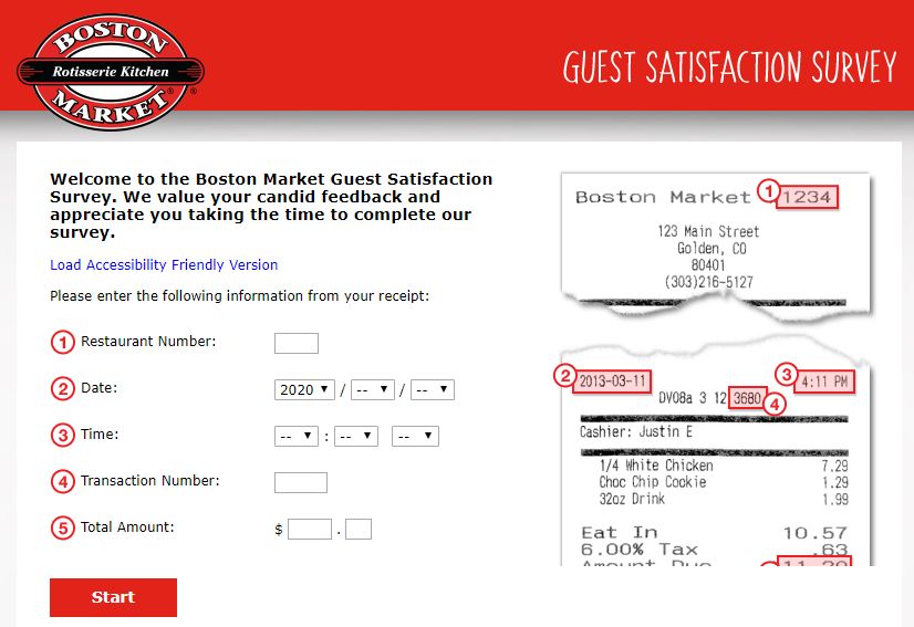 Boston Market Survey